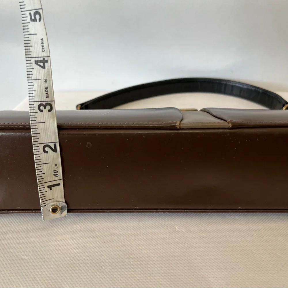 Vintage Palizzio Brown Retro Pocketbook